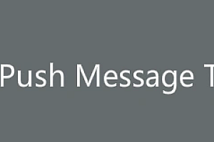 PushMessageToWeChat