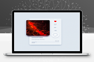 【Html源码】Vue.js迷你音乐播放器