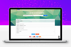 总裁导航网站源码秒收录网站源码