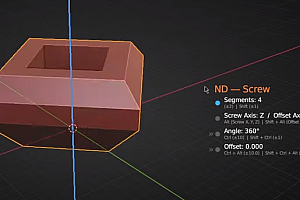 Blender插件-ND无损建模插件
