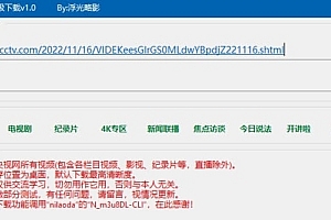 央视视频超级下载工具