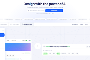 Firstlayr推出了基于AI的 UI UX 设计程序