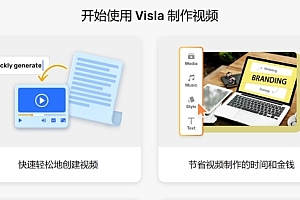 visla 带有AI 驱动的视频创作平台