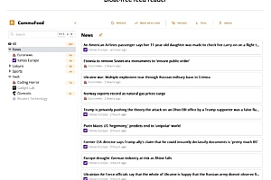 带有PWA的开源RSS聚合阅读器CommaFeed
