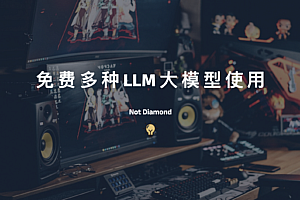 Not Diamond-免费的多种LLM大模型无成本使用